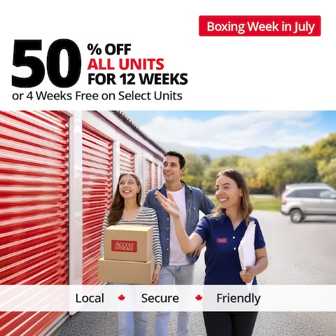 Access Storage - Gloucester Promotion