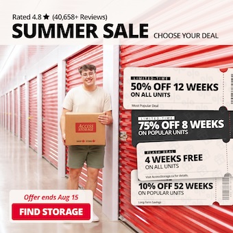 Access Storage - Gloucester Promotion