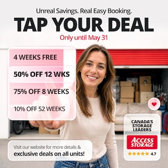 Access Storage - Gloucester Promotion